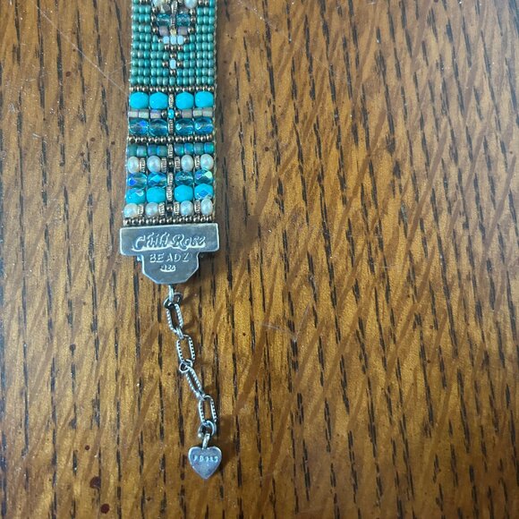 Sundance Chili Rose Beadz bracelet  NWOT - Picture 5 of 10